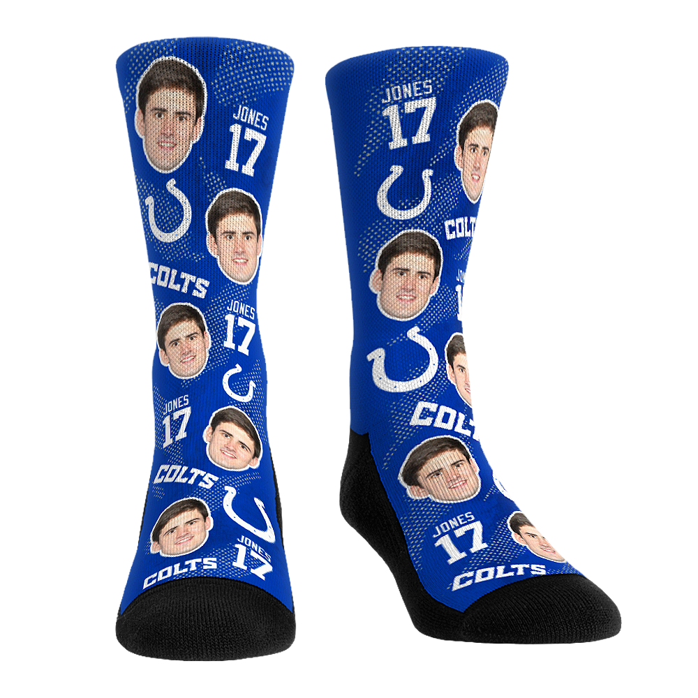Rock 'Em Socks Rock 'Em Socks Daniel Jones - Indianapolis Colts  - Football Guy — main product shot