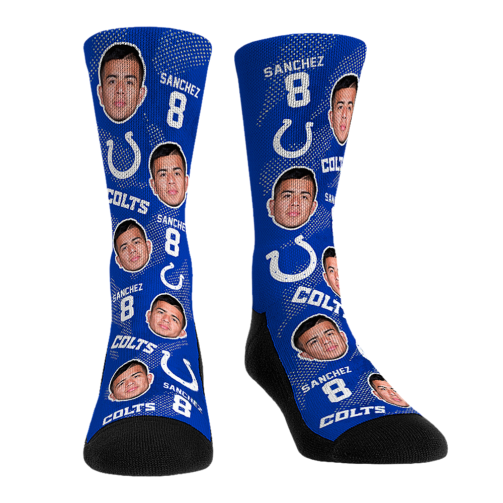 Rock 'Em Socks Rigoberto Sanchez - Indianapolis Colts  - Football Guy — main product shot