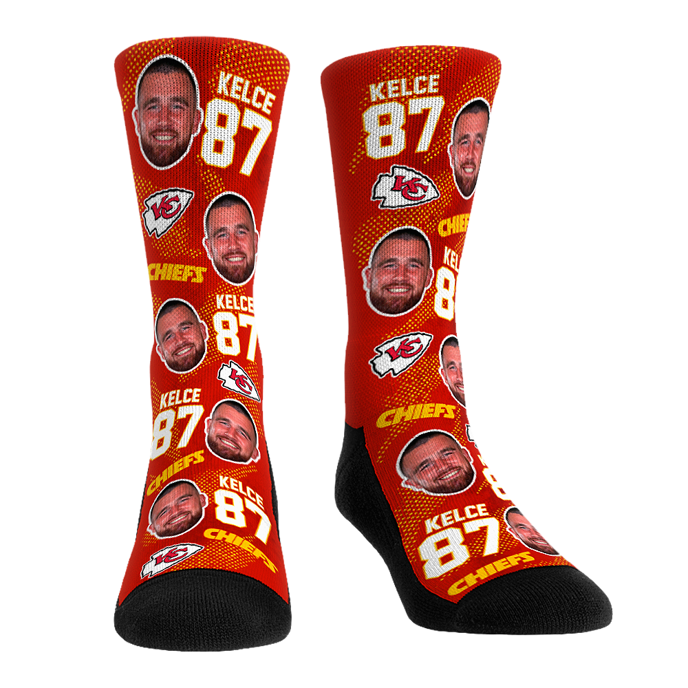 Rock 'Em Socks Rock 'Em Socks Travis Kelce - Kansas City Chiefs - Football Guy — main product shot