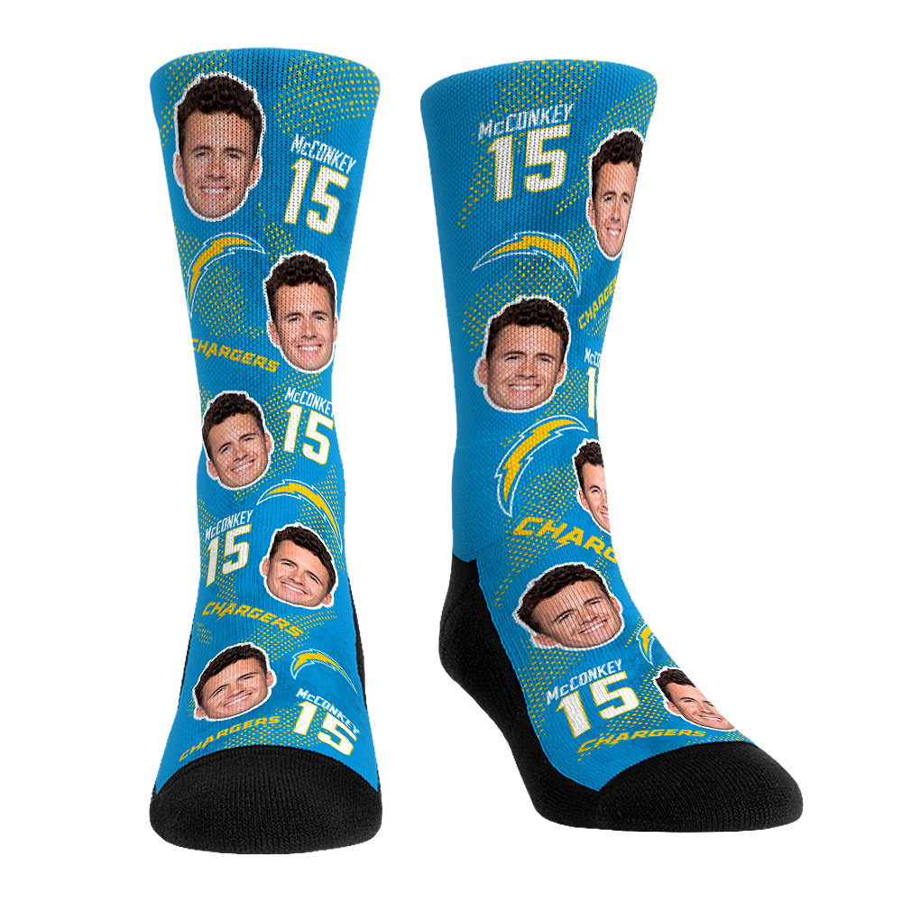Rock 'Em Socks Ladd McConkey - Los Angeles Chargers - Football Guy — main product shot