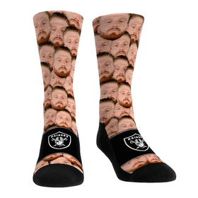 Rock 'Em Socks Maxx Crosby - Las Vegas Raiders  - Face Repeat