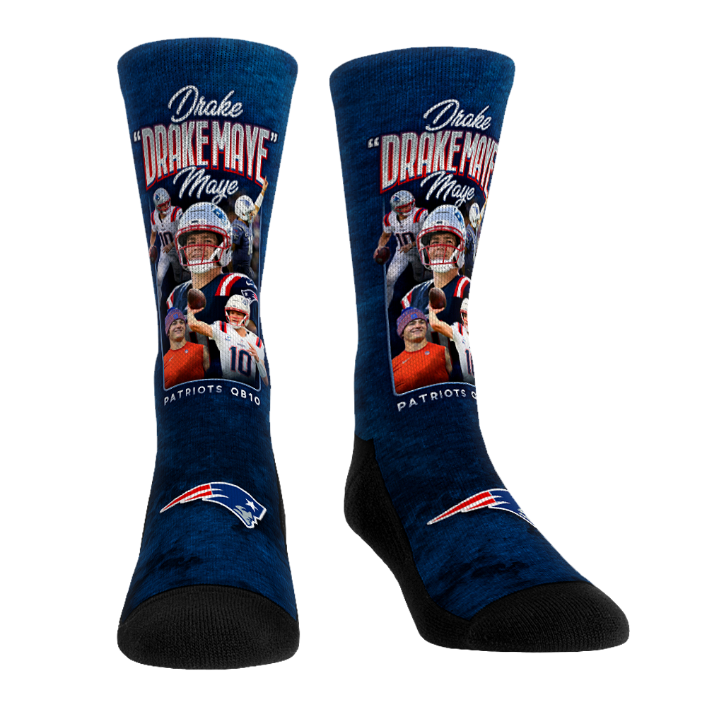 Rock 'Em Socks Rock 'Em Socks Drake Maye - New England Patriots  - "Drake Maye" — main product shot