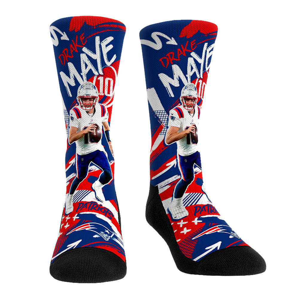 Rock 'Em Socks Rock 'Em Socks Drake Maye - New England Patriots  - Playmaker — main product shot