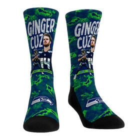 Rock 'Em Socks Sam Darnold - Seattle Seahawks  - Ginger Cuz