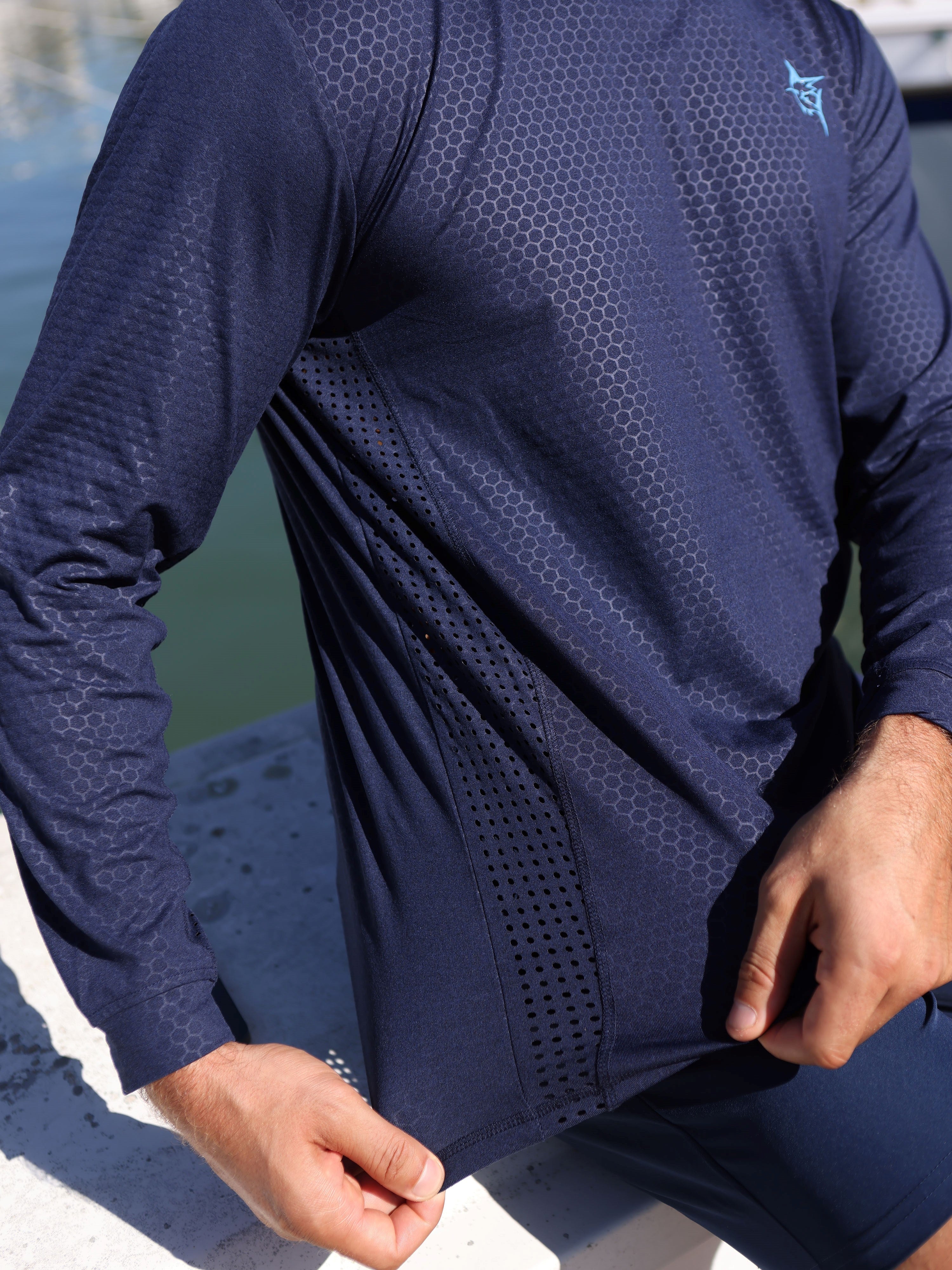 White Water Life NautiFlex Performance Tee — alternative angle