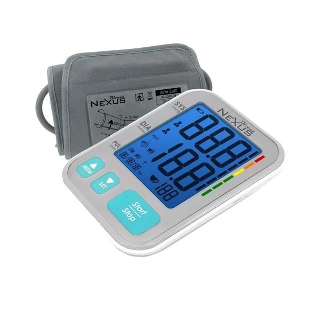 Direct Nexus Digital Blood Pressure Monitor with Voice Guidance - Automatic, USB Powered, Large Cuff Size for Accurate Measurement