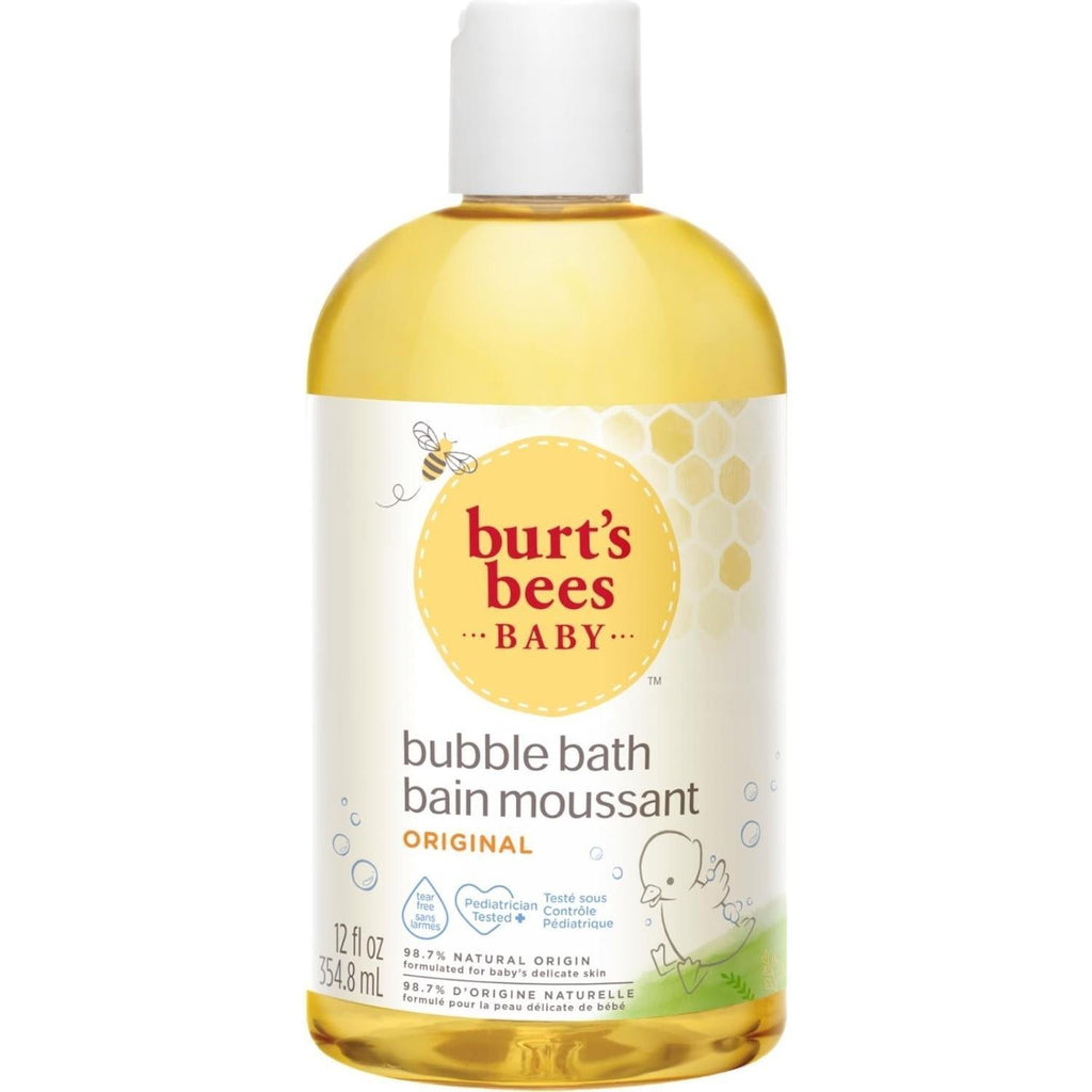 Burts Bees Hypoallergenic Baby Bath Foam 11.83 fl oz - Gentle, Moisturizing, Paraben-Free for Sensitive Skin