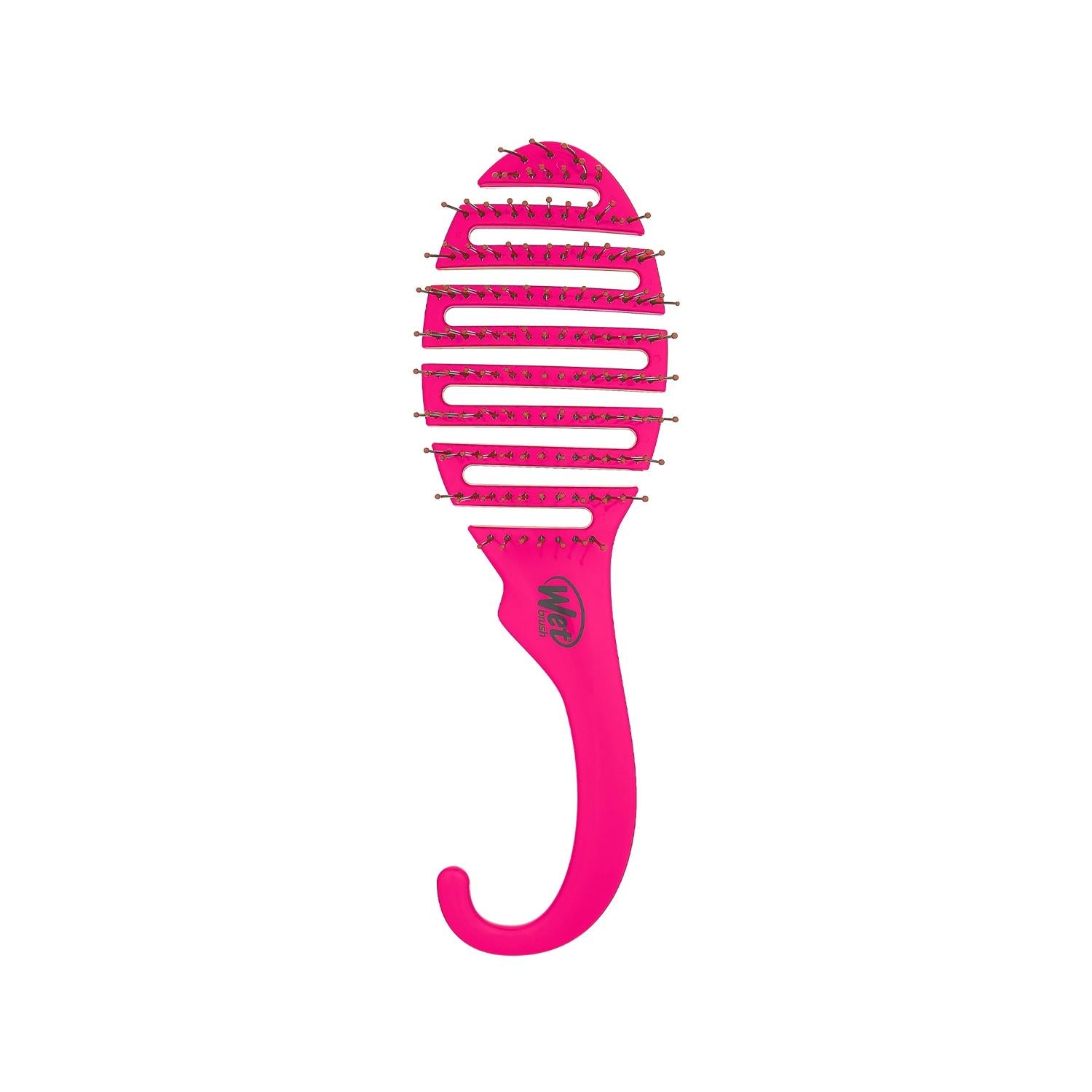 Wet Brush Shower Detangler - Gentle Hair Brush for Effortless Detangling - Pink