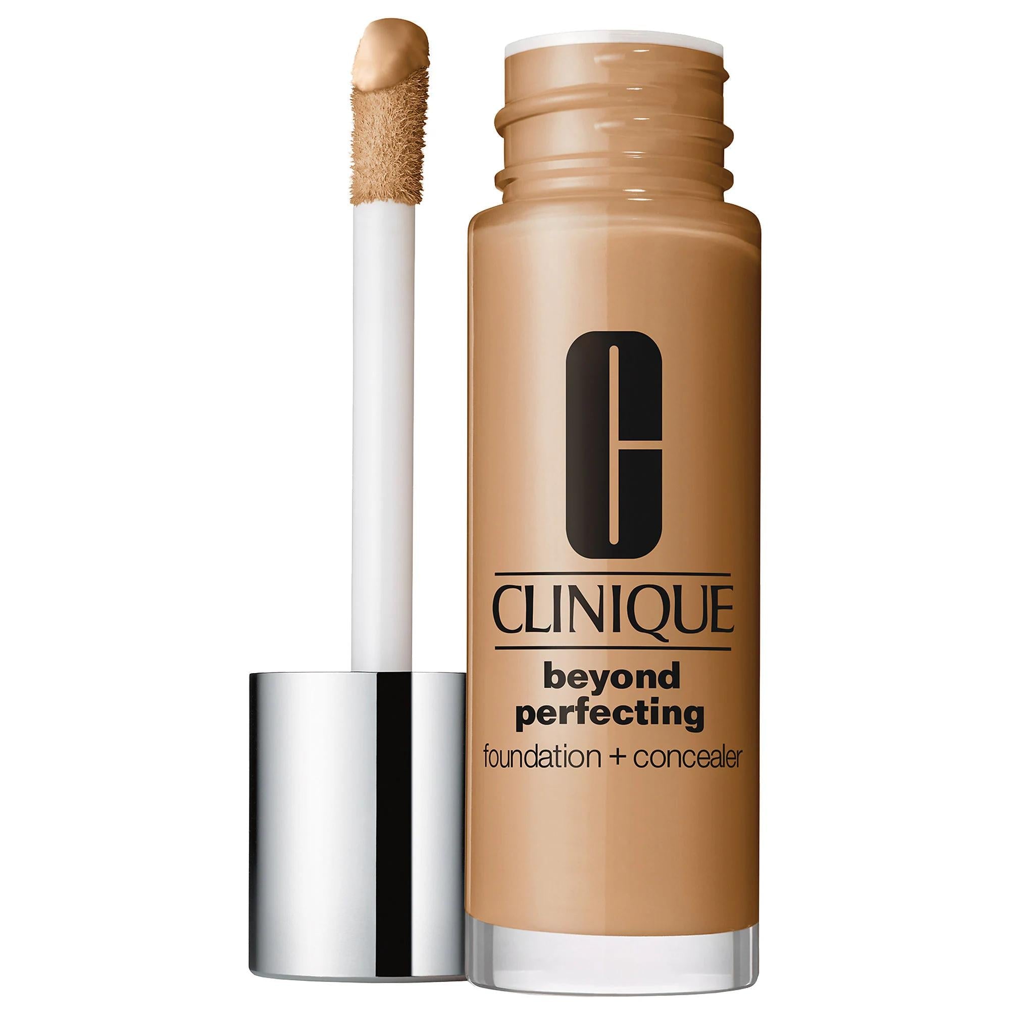Clinique Beyond Perfecting Foundation + Concealer - Long-Lasting, Oil-Free, Full-Coverage Makeup for All Skin Types
