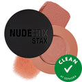 Nudestix Stax Blush Balm: Customizable, Vegan, Cruelty-Free Cheek Color with Anti-Aging Benefits - Moisturizing Rosehip & Green Tea Infused Makeup