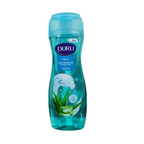 Duru Sea Mineral & Aloe Vera Shower Gel: Refreshing, Hydrating Body Wash for Healthy Skin - 450ml