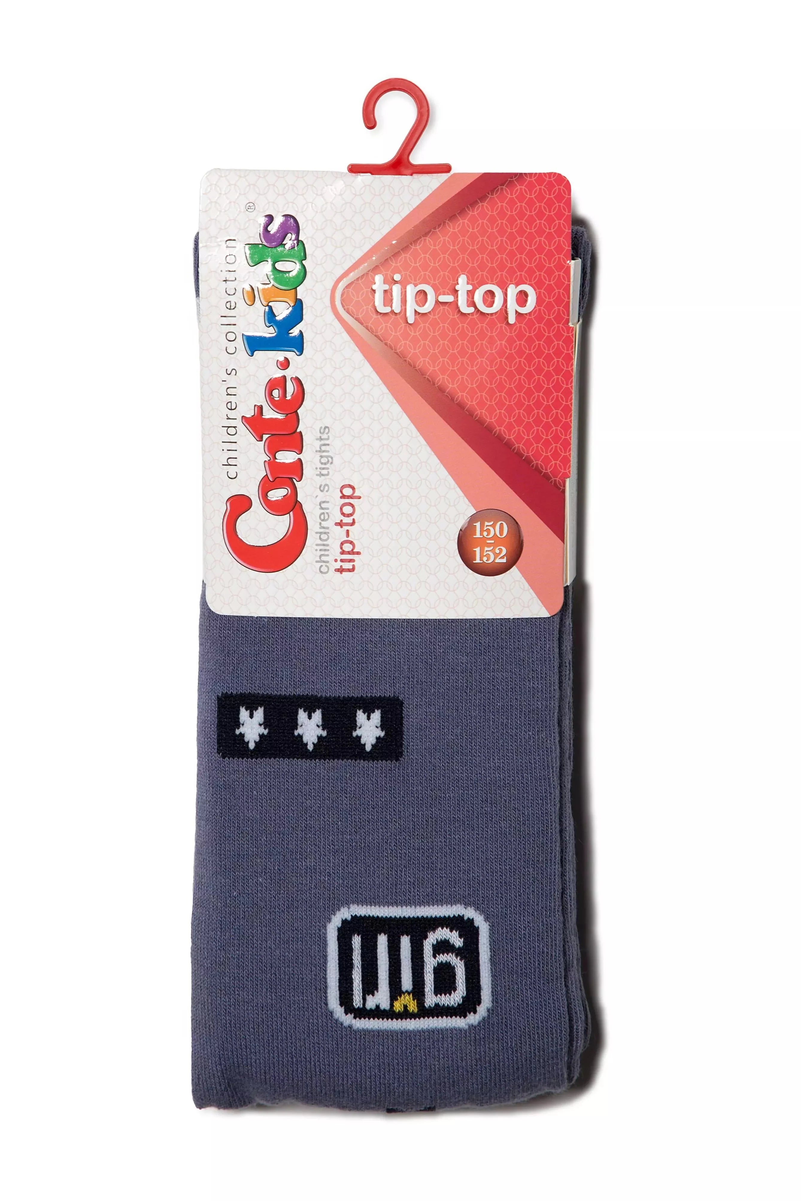 TheRanok.com Conte-Kids Cotton Tights - Tip-Top 443 — side view