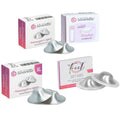 Silverette - Nipple Shields for Breastfeeding Mothers - Comfort and Protection with Silverette XL and O Feel Silicone Ring