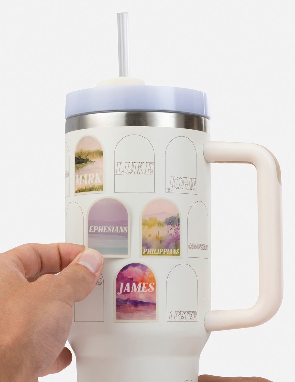Elevated Faith NT Bible Checklist 40 oz Tumbler — packaging