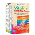 Tabvitamins Vitality Energy 30 Tablet Dietary Supplement for Energy Boost - Vitamin Tablets for Overall Health