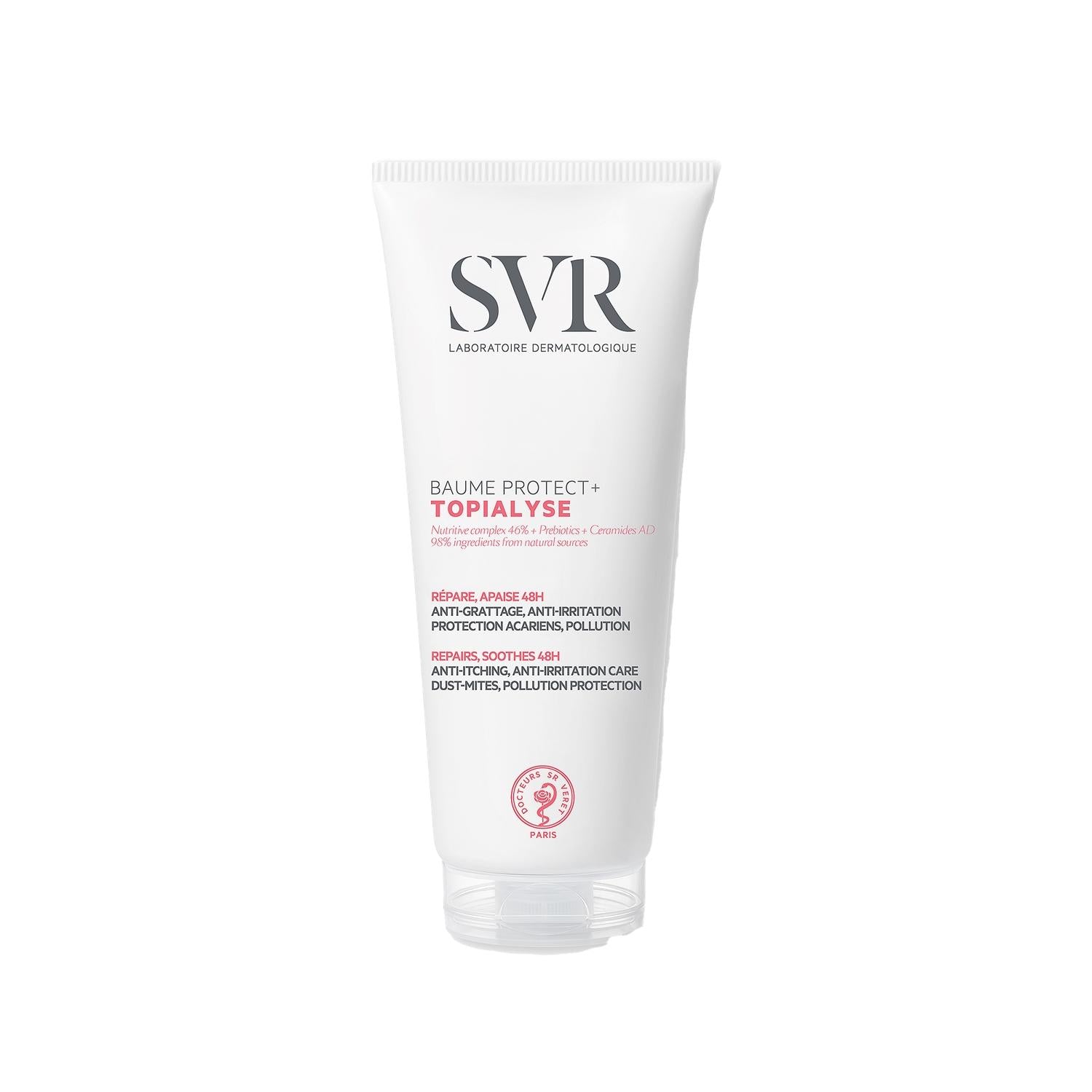 SVR Topialyse Baume Protect+ Soothing Balm for Dry and Atopic Skin - 200ml, Hydrating & Gentle Skincare
