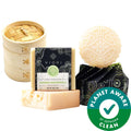 Viori Hair Shampoo & Conditioner Bar Set - Natural, Vegan, Cruelty-Free Hair Care with Bamboo Holders