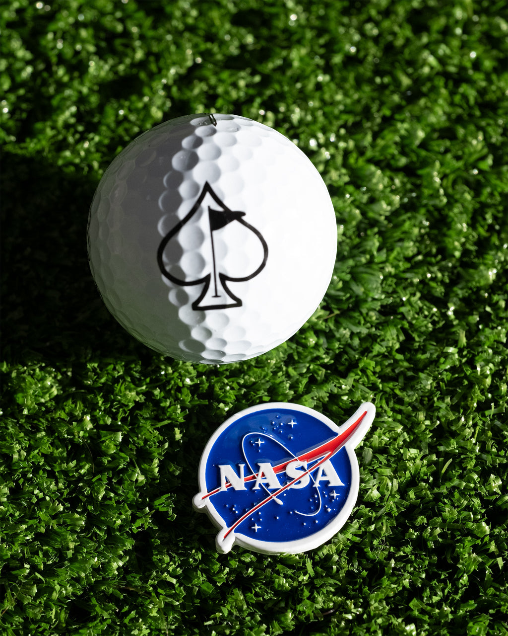 NASA "Meatball" Ball Marker – Pins and Aces, view 6