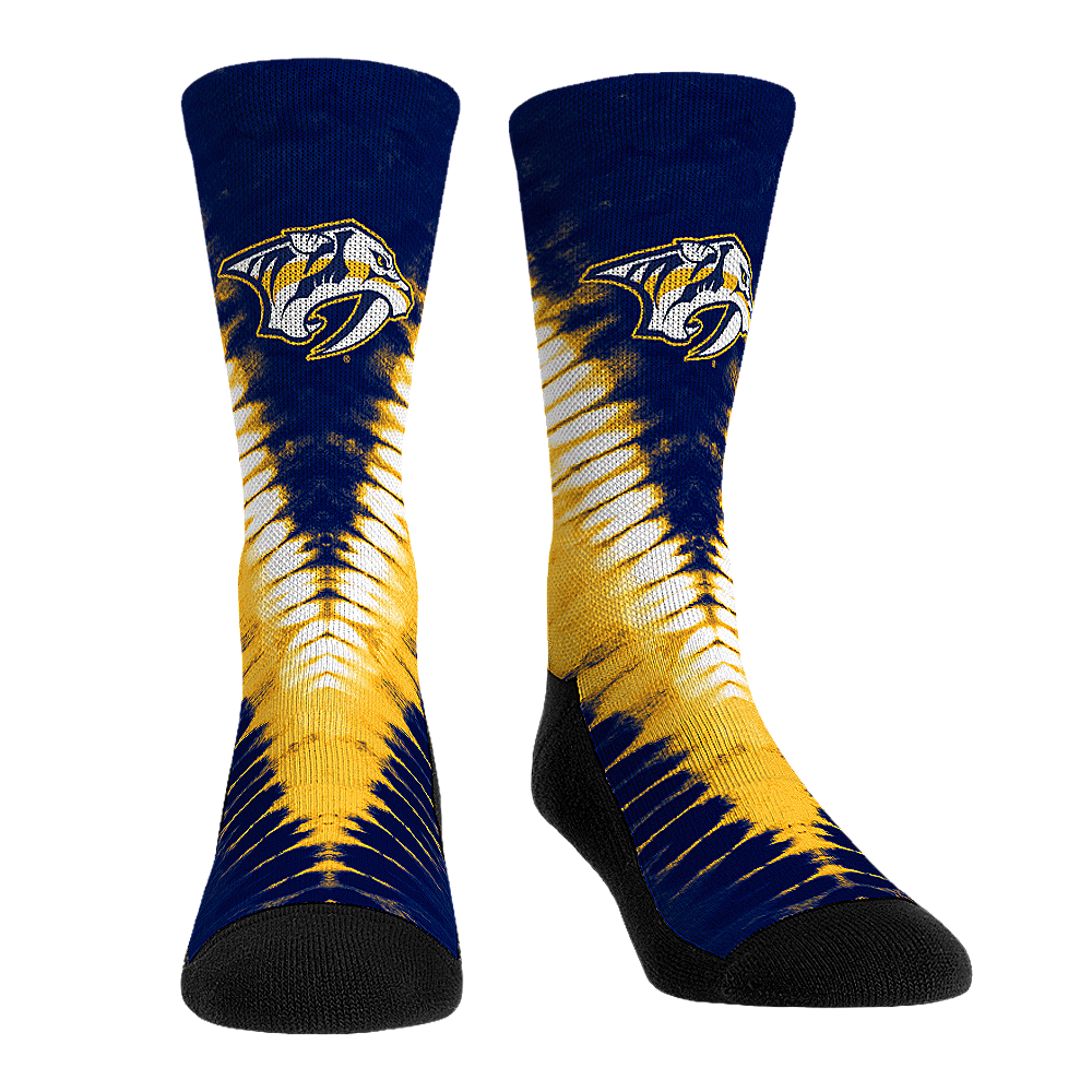 Rock 'Em Socks Rock 'Em Socks Nashville Predators - V Shape Tie Dye — main product shot