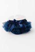 Mila & Rose ® Navy Blue Ruffle Tutu Bloomer — main product shot