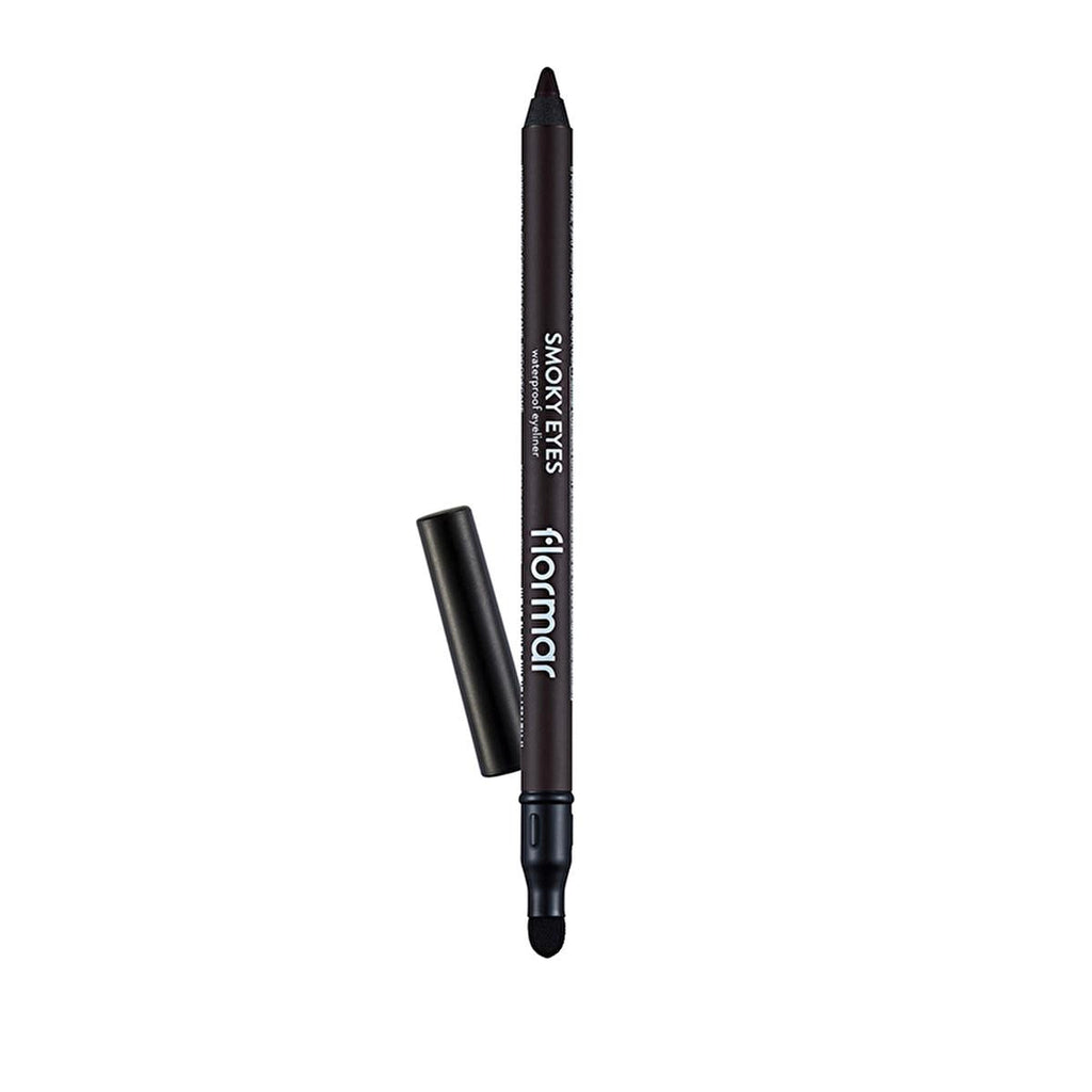 Flormar Coolest Brown Smoky Eyes Waterproof Eyeliner Pencil: Smudge-Proof, Long-Lasting Matte Brown Eyeliner for Effortless Smoky Eyes