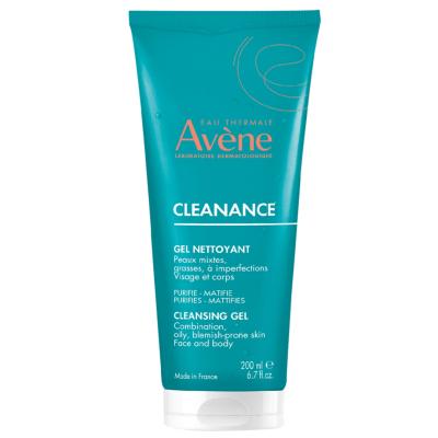 Av�ne Cleanance Cleansing Gel for Oily and Acne-Prone Skin - Soothing, Non-Comedogenic, 6.76 fl oz