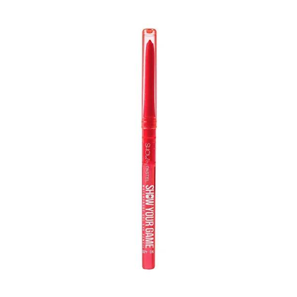 Show By Pastel Waterproof Gel Eyeliner Pencil: Long Lasting, Smudge-Proof Kajal for Waterline - 409