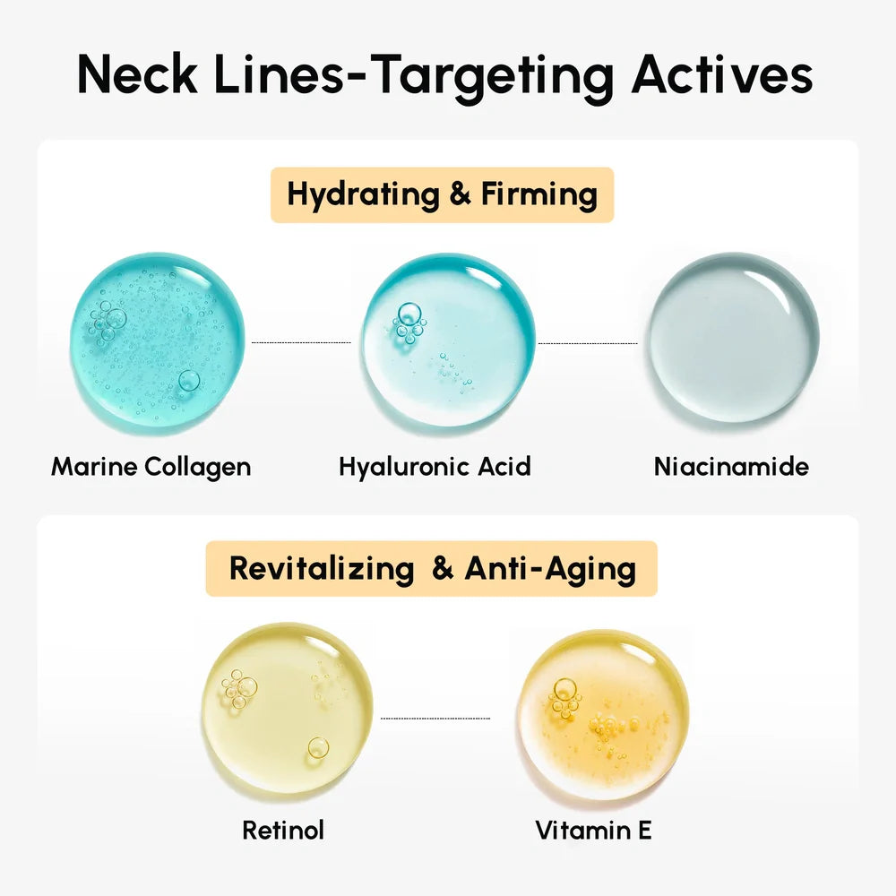 Maree Lifting Neck Wrinkle Patches — side view