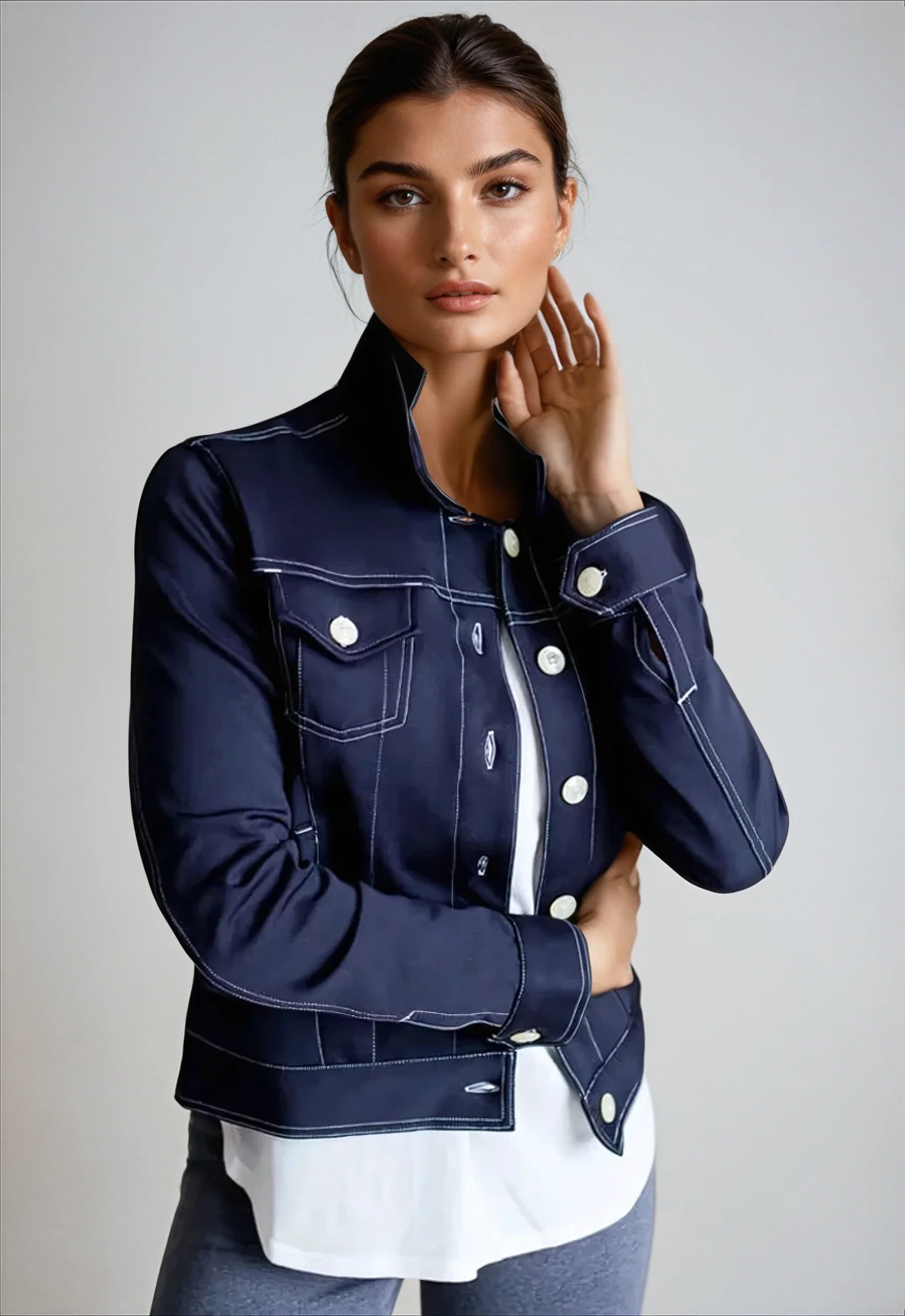 Buki Neo-Tech Jacket - Navy — main product shot