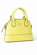 Mila & Rose ® Neon Yellow Glitter Girl's Crossbody Purse — main product shot