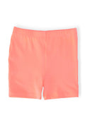Mila & Rose ® Neon Coral Twirl Shorts — main product shot
