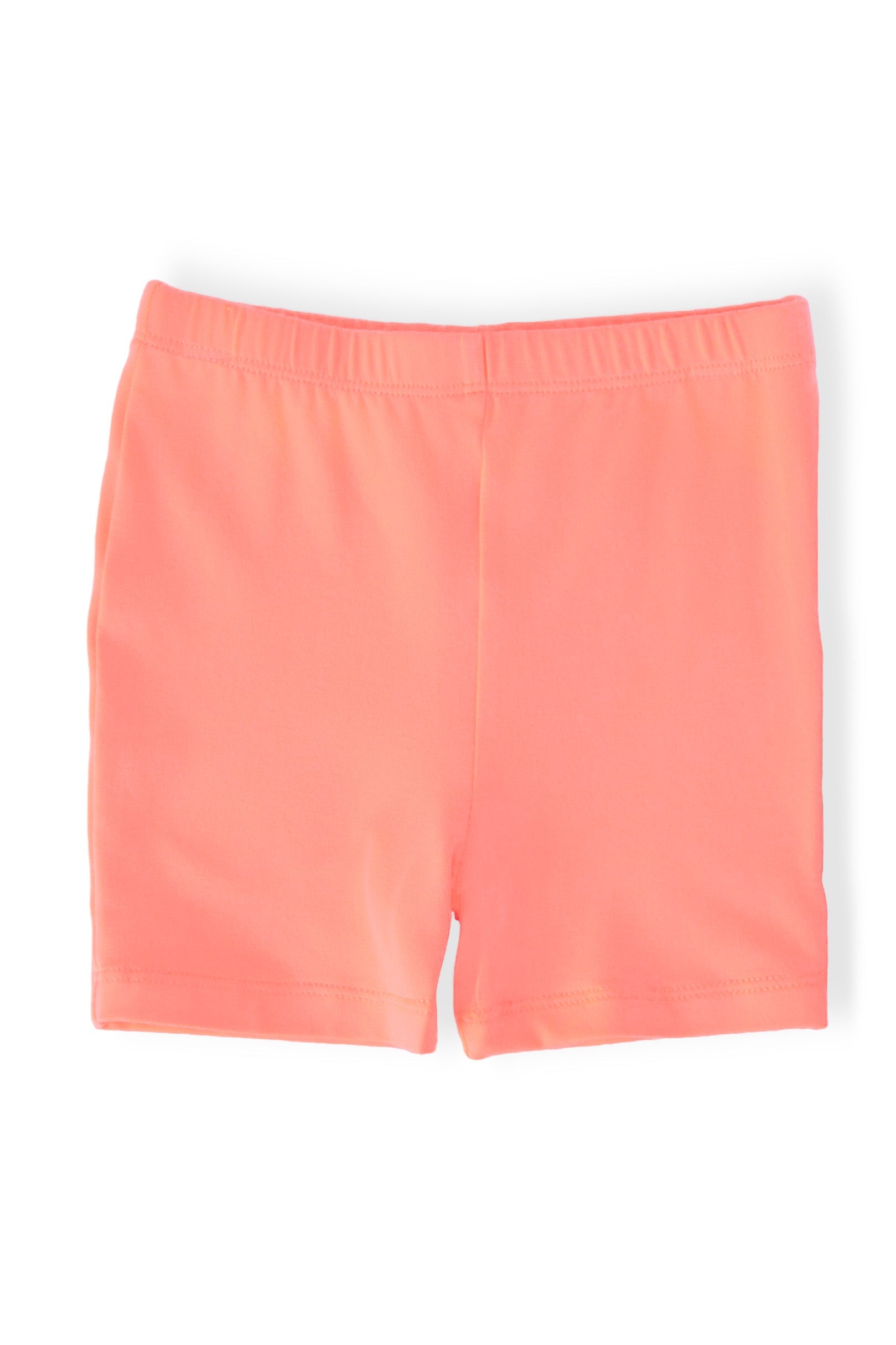 Mila & Rose ® Neon Coral Twirl Shorts — main product shot