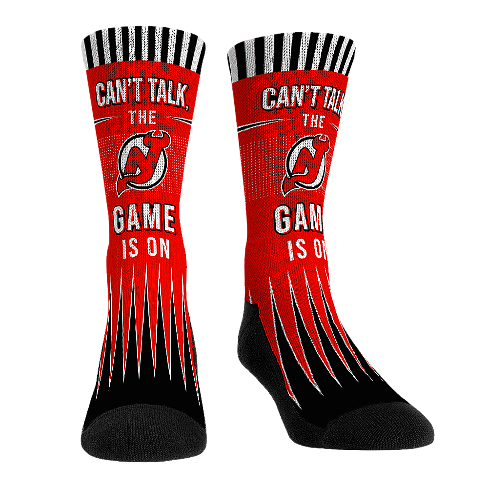 Rock 'Em Socks Rock 'Em Socks New Jersey Devils - Can't Talk — main product shot
