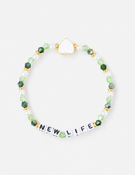 New Life Letter Bracelet