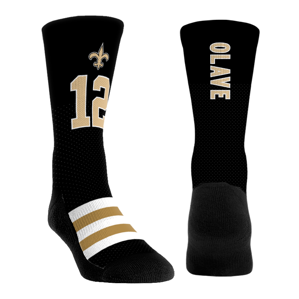 Rock 'Em Socks Rock 'Em Socks Chris Olave - New Orleans Saints  - Jersey (Black) — main product shot