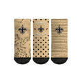 Rock 'Em Socks Rock 'Em Socks New Orleans Saints - Number 1 Fan 3-Pack (Toddler) — main product shot