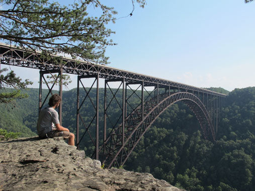 Earth Bands West Virginia — side view