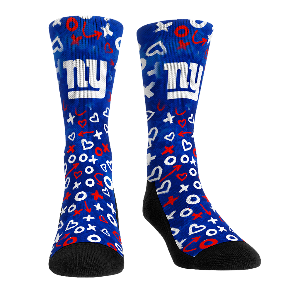 Rock 'Em Socks Rock 'Em Socks New York Giants - Valentine's Day Hearts — main product shot
