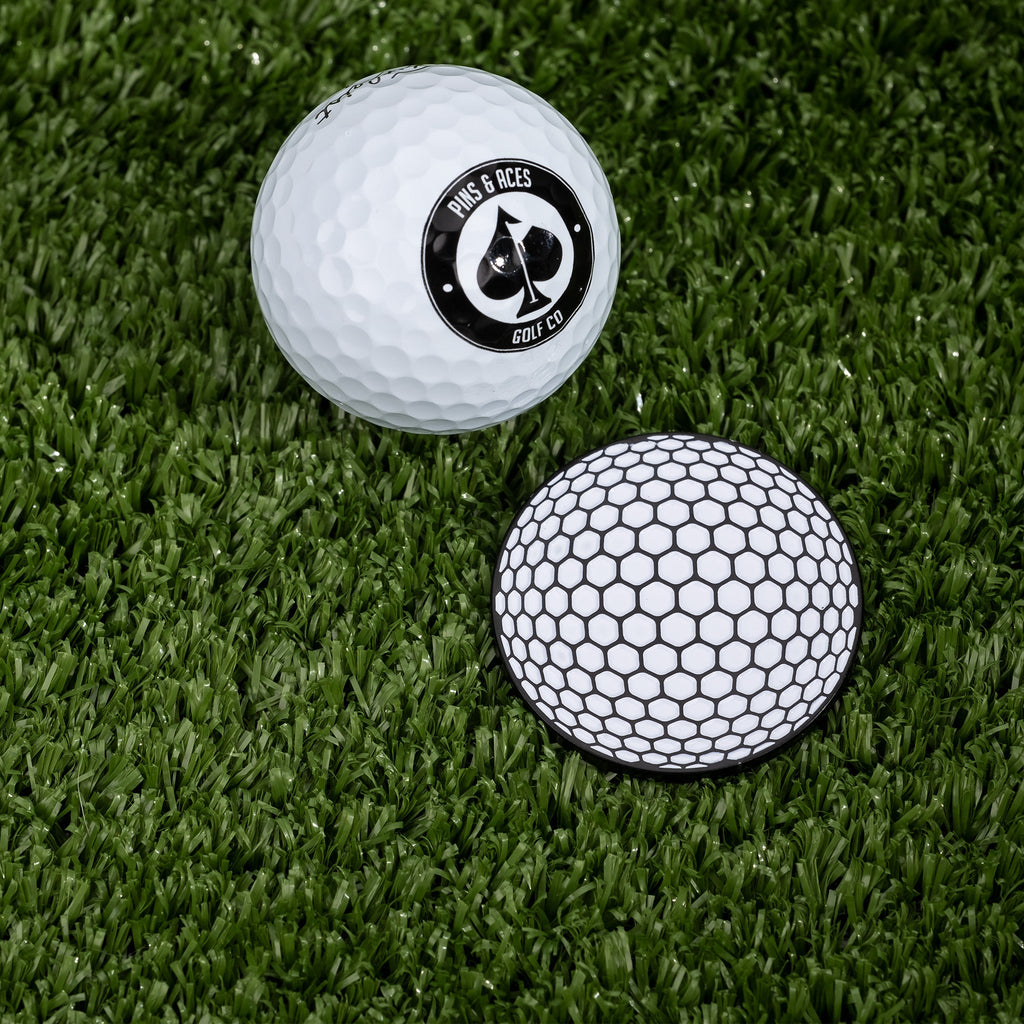 Golf Ball Ball Marker – Pins and Aces, view 6