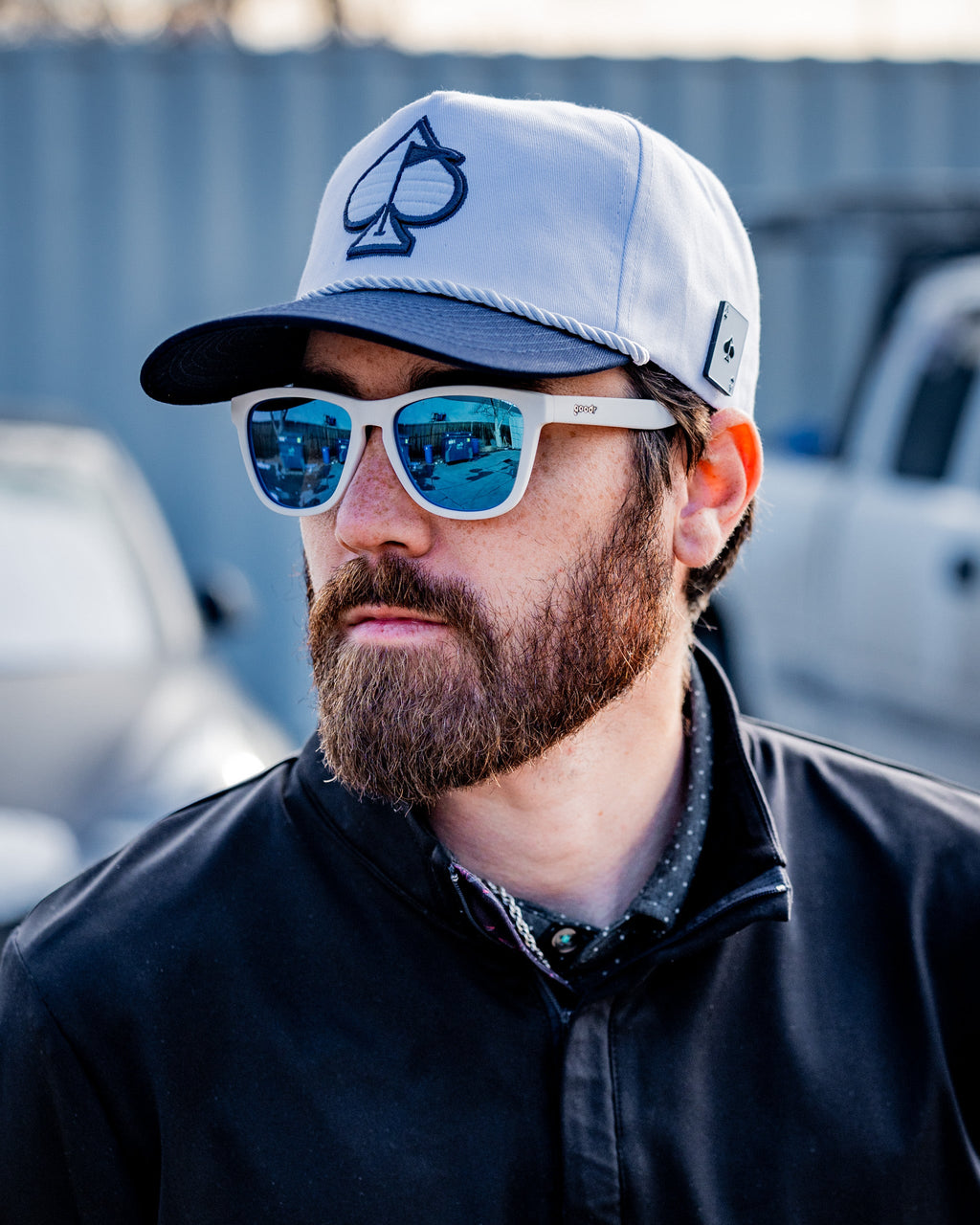 Pins and Aces Heritage Rope Hat - Admiral — color detail