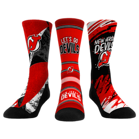 Rock 'Em Socks New Jersey Devils - Power Play 3-Pack