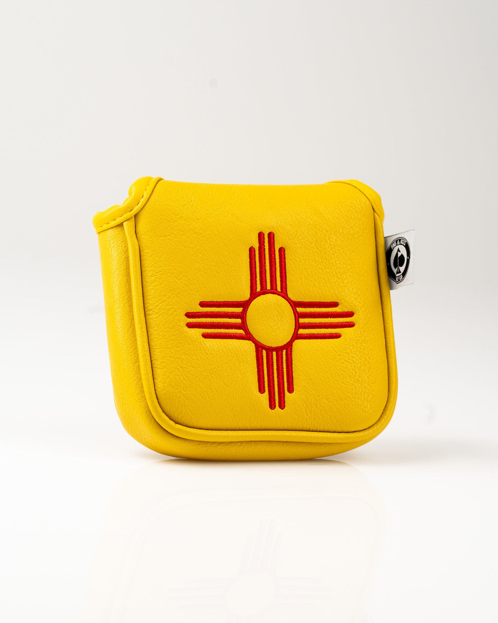 New Mexico State Flag - Mallet Putter Cover – Pins and Aces, view 2