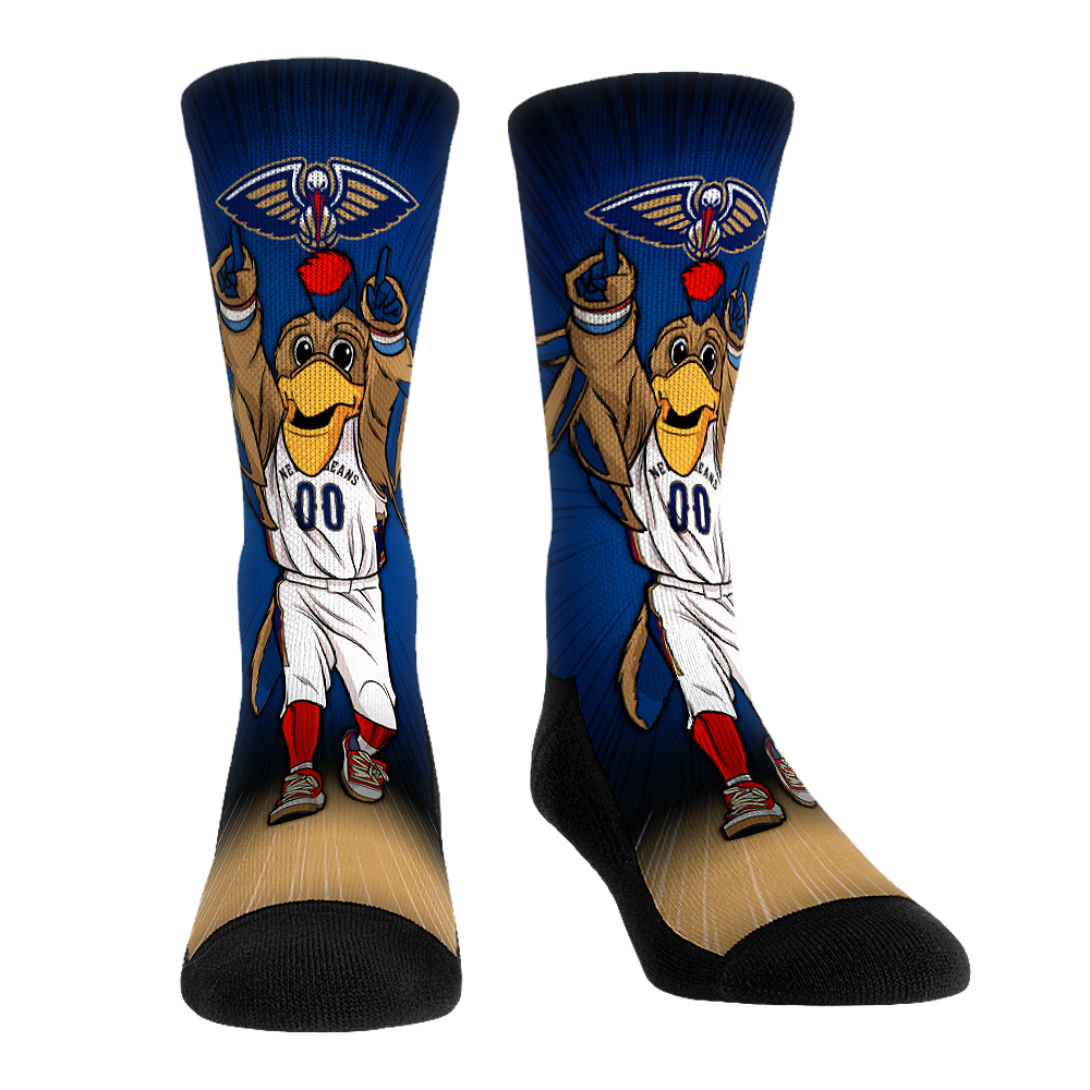 Rock 'Em Socks Rock 'Em Socks New Orleans Pelicans - Mascot Pump Up! — main product shot