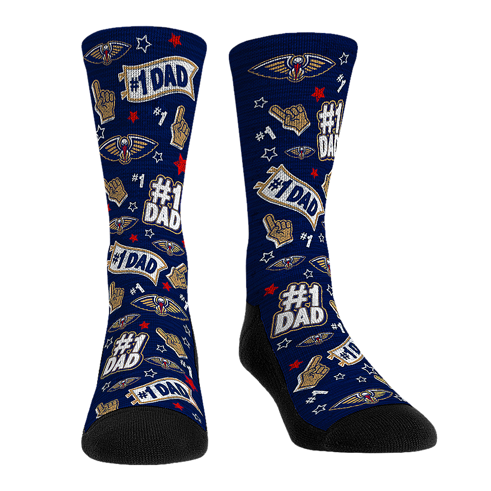 Rock 'Em Socks Rock 'Em Socks New Orleans Pelicans - #1 Dad — main product shot
