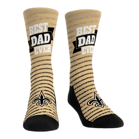 Rock 'Em Socks New Orleans Saints - Best Dad Ever