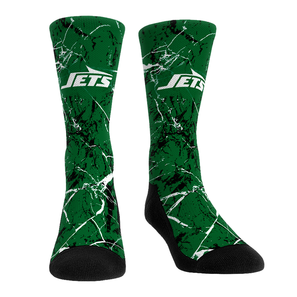 Rock 'Em Socks Rock 'Em Socks New York Jets - Cracked Marble — main product shot
