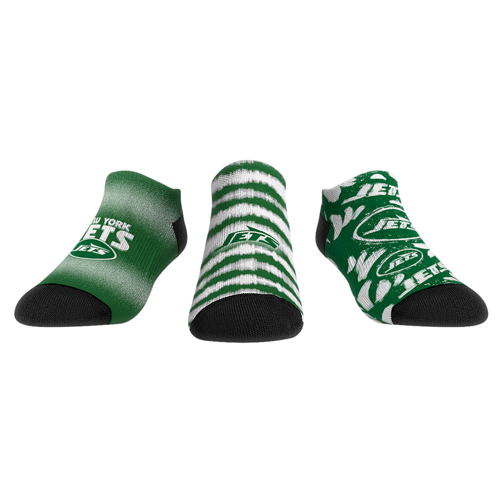 Rock 'Em Socks Rock 'Em Socks New York Jets - Low Cut - Make Some Noise (3-Pack) — main product shot