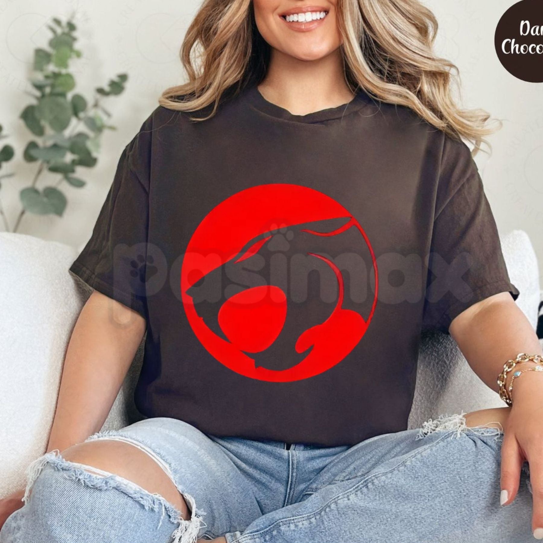 New Cartoon Anime "ThunderCats" T-Shirt – Retro 80s Graphic Tee, Premium 100% Cotton Harajuku Streetwear Top, Soft Lived-In Heavyweight Oversized Fan Fashion, Made in USA