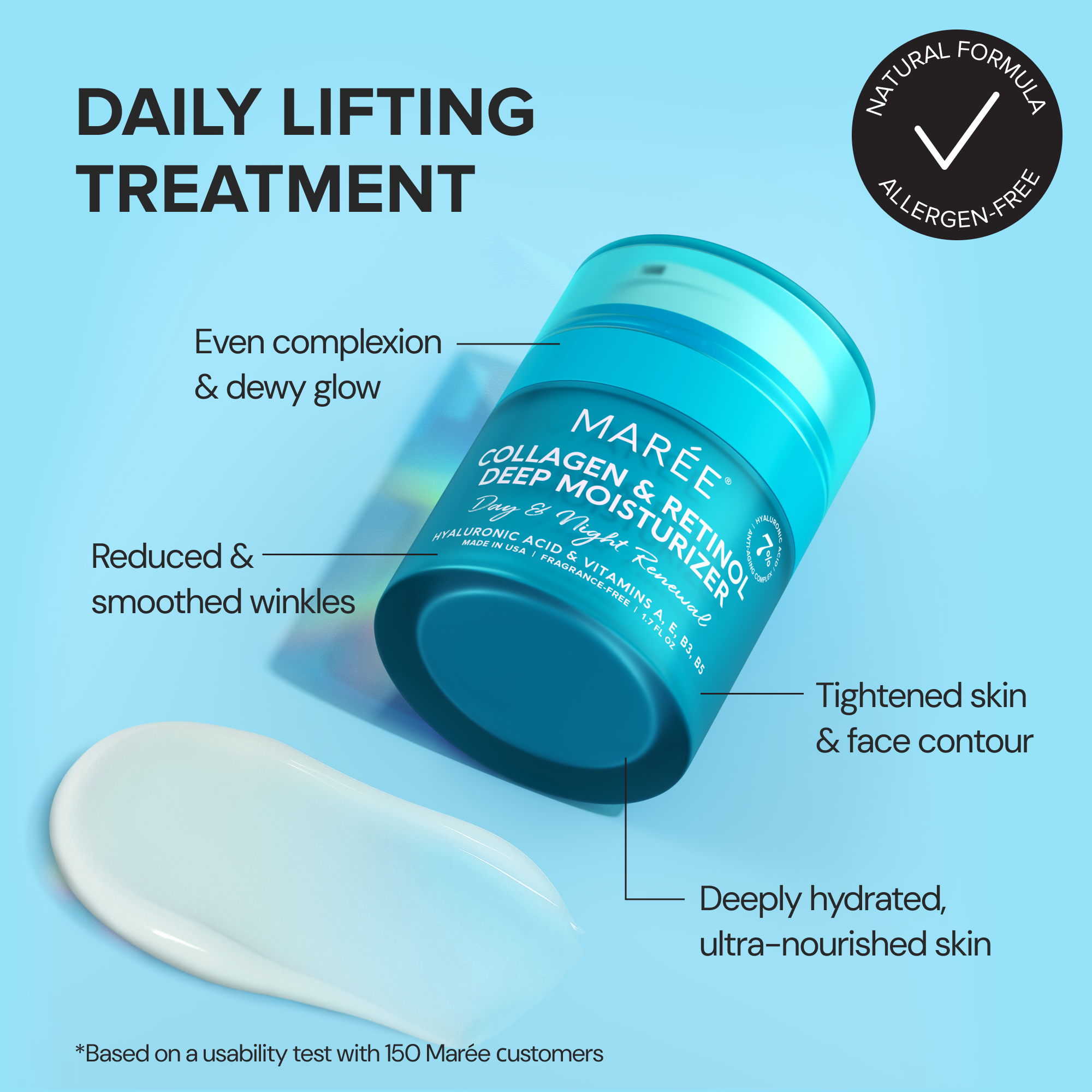 Maree Retinol & Collagen Anti-Age Cream — color detail