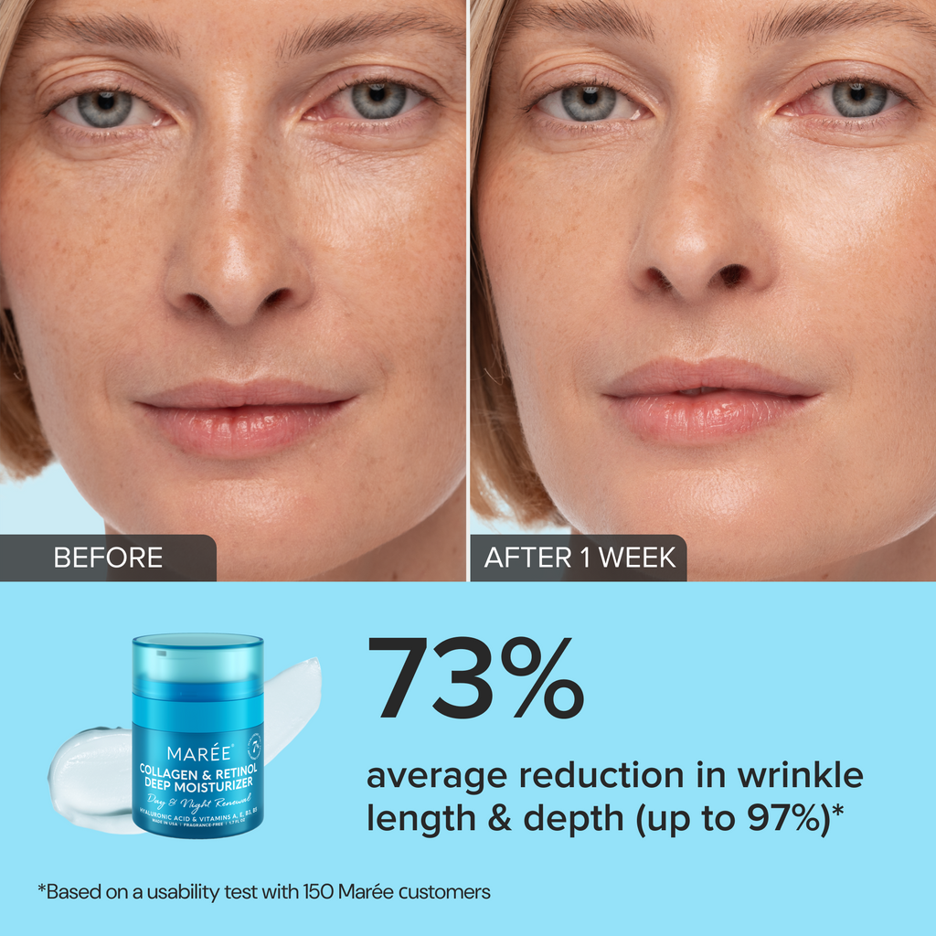 Maree Retinol & Collagen Anti-Age Cream — detail close-up